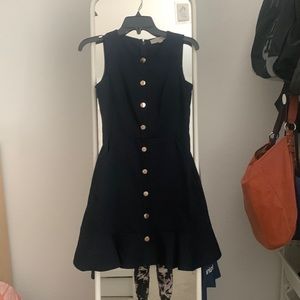 Navy-blue Loft dress